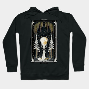 Innocence - Celestial Fox Tarot Art Hoodie